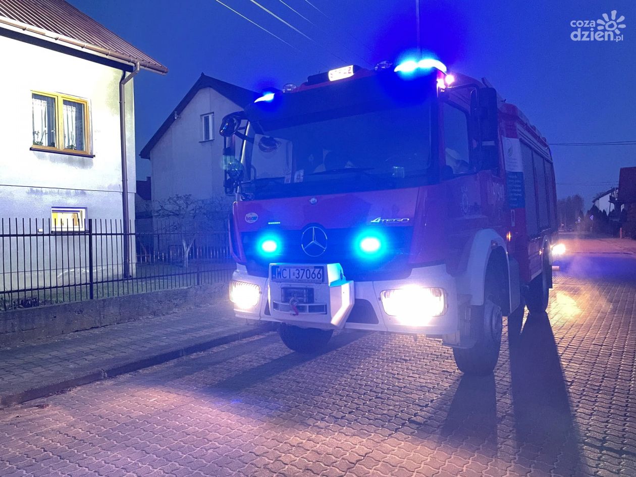 Pożar na Broniewskiego
