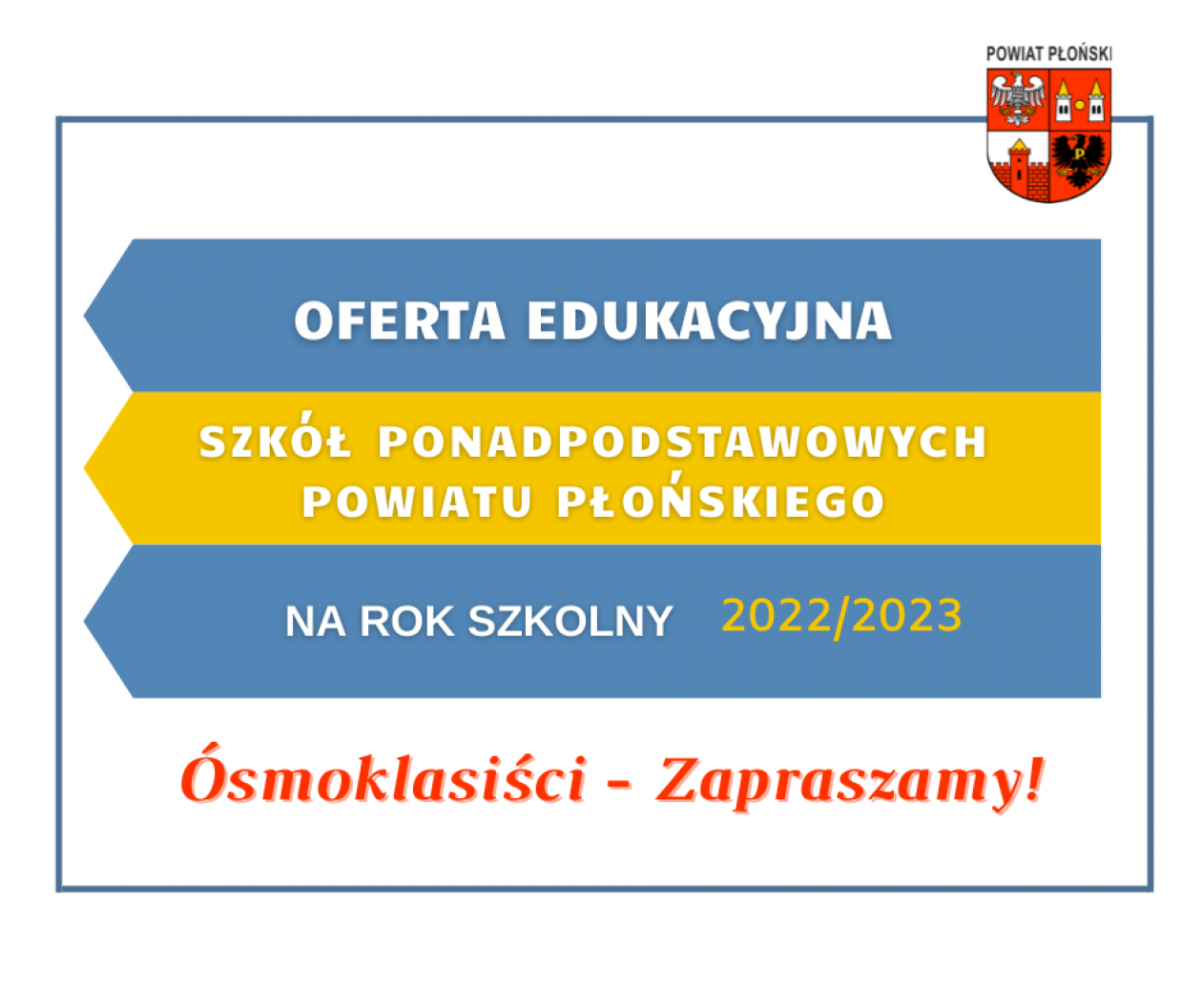 Płońskie szkoły ponadpodstawowe czekają