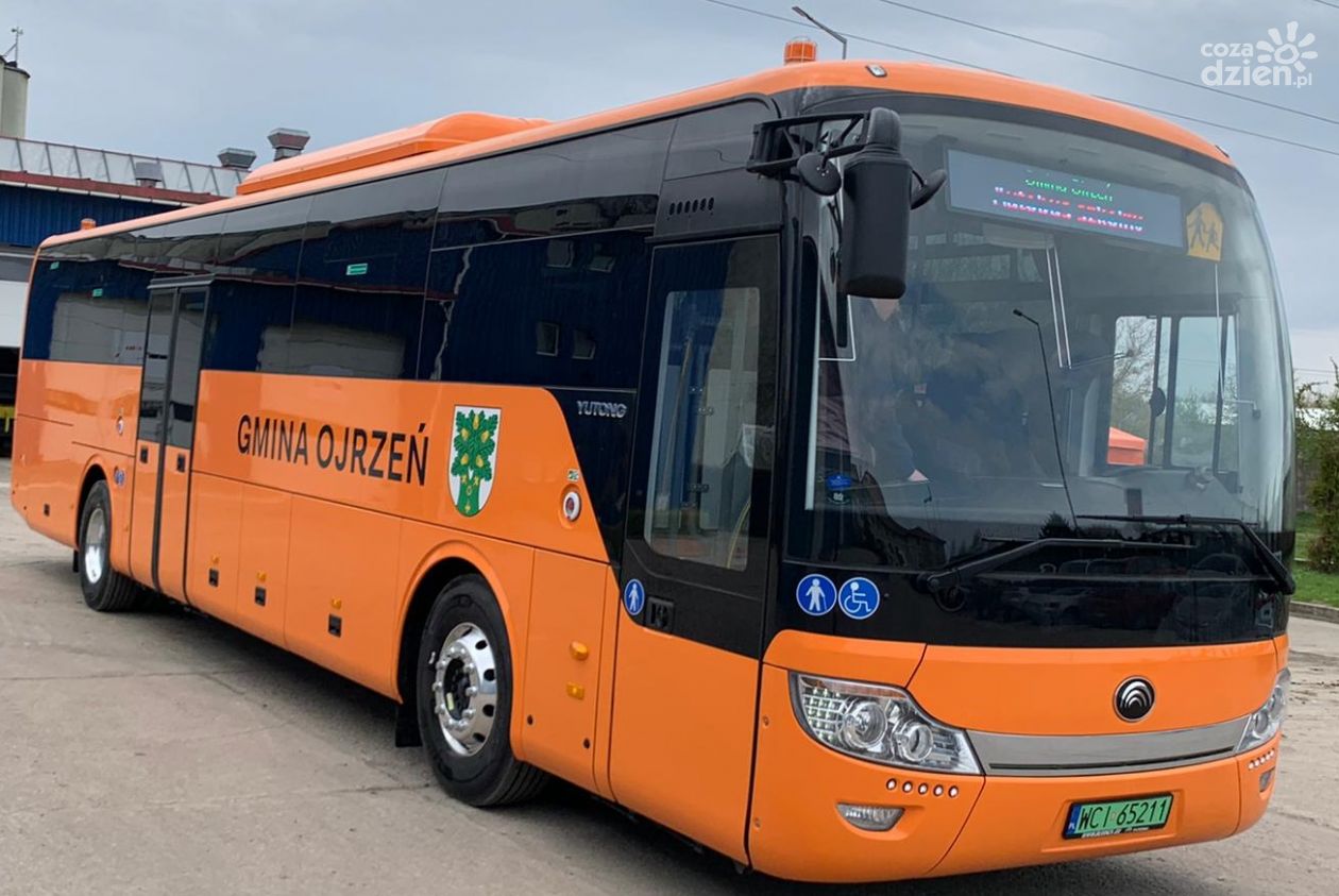 Elektryczny autobus w gminie Ojrzeń