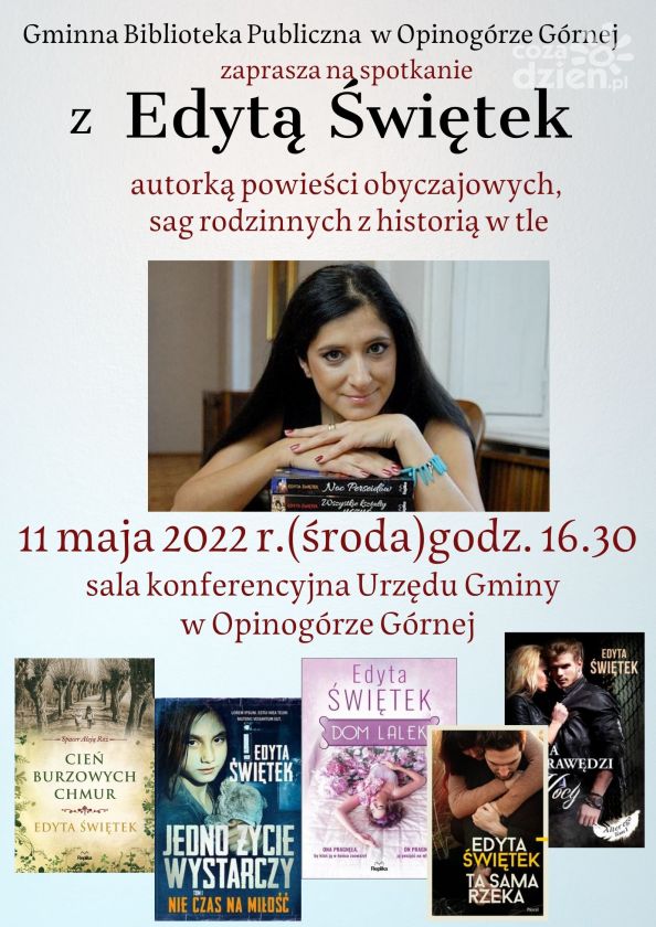 Edyta Świętek w Opinogórze