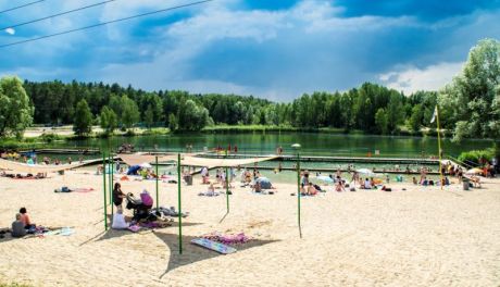 Oświetlenie terenu wokół miejskiego kąpieliska