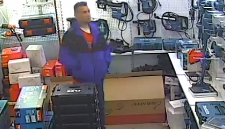 Nagranie!!! Złodziej sklepowy poszukiwany  