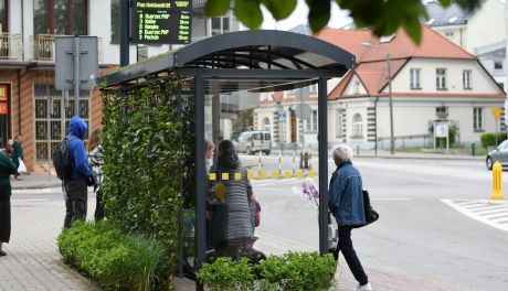 Pierwszy TAKI w Ciechanowie. Na placu Kościuszki pojawił się zielony przystanek