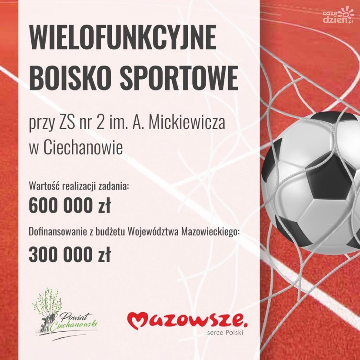 Wielofunkcyjna inwestycja w Ciechanowie