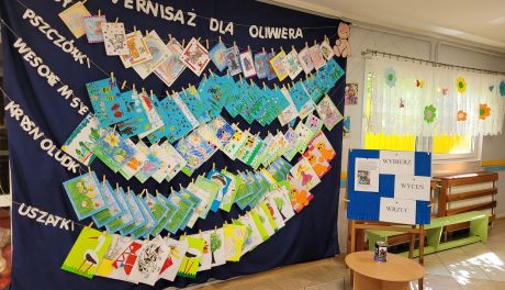 Wernisaż u Pluszowego Misia „Dzieci dla Oliwiera”
