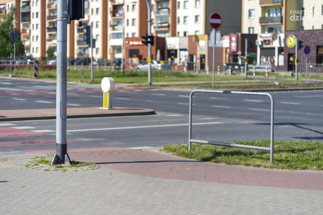 Są podpórki dla cyklistów