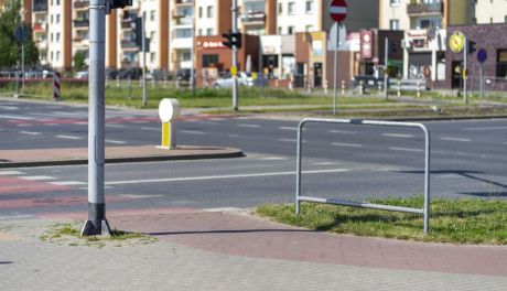 Podpórki poprawią komfort rowerzystów w Ciechanowie
