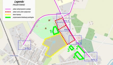 Gołotczyzna szykuje się na tłumy. Zmieniona zostanie organizacja ruchu