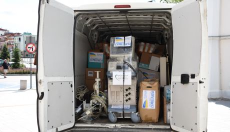 To już dziewiąty transport pomocy humanitarnej z Ciechanowa do Chmielnickiego