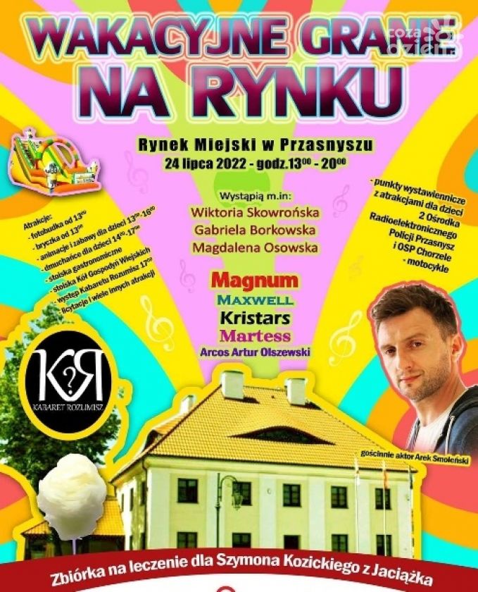 Wakacyjna zabawa w rynku