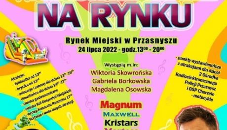 Dochód z  "Wakacyjnego grania na Rynku" w Przasnyszu wesprze leczenie Szymona z Jaciążka