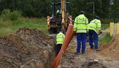 Ciechanowski Zakład Wodociągów i Kanalizacji zakończył budowę sieci kanalizacyjnej i wodociągowej w ul. Rowerowej i ul. Kruczej