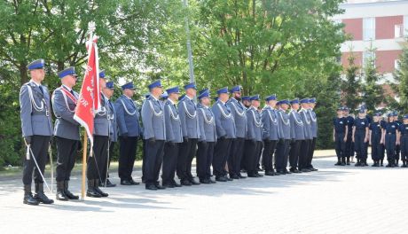 Główne obchody Święta Policji w Przasnyszu odbyły się przed budynkiem powiatowej komendy