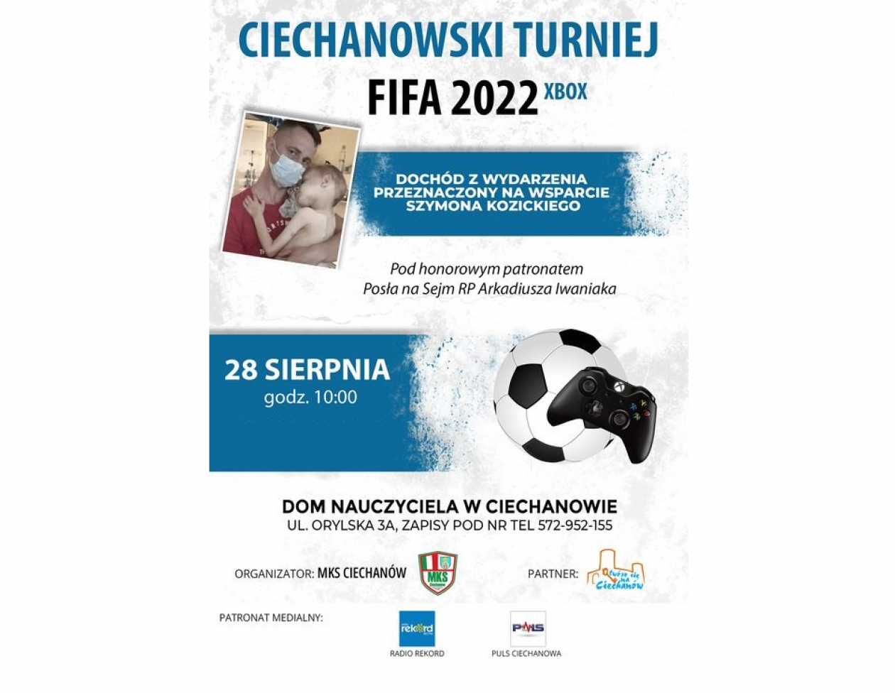 Grając w FIFA pomożesz Szymonkowi