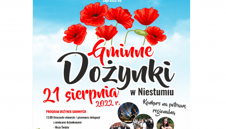 Gminne, ciechanowskie dożynki odbędą się w Niestumiu. Wójt Marek Kiwit wraz ze swoimi pracownikami przygotowują je z rozmachem