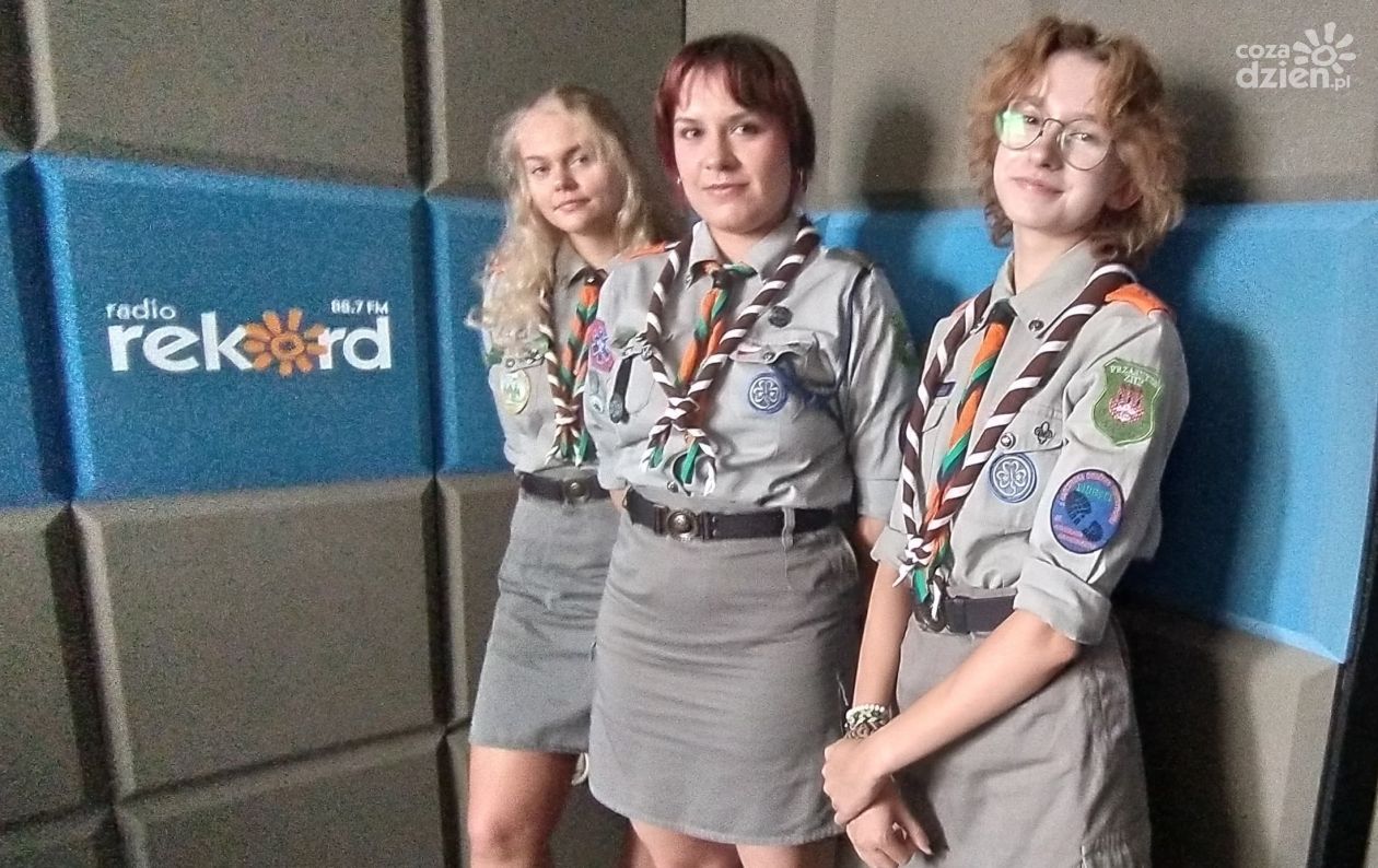 Harcerki, pasjonatki, przasnyszanki - Klaudia, Adriana i Zuzanna