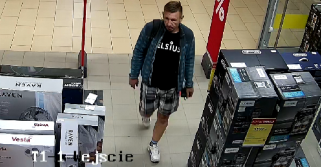 Poznajesz go? Ukradł telefon!