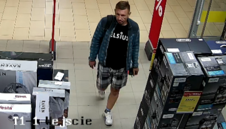 Ciechanów. Policja szuka złodzieja i prosi o pomoc