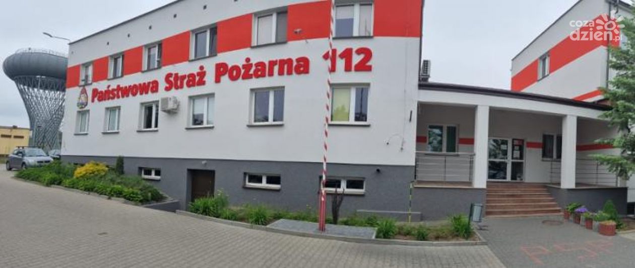 Specjalne tabletki dla ciechanowskich strażaków