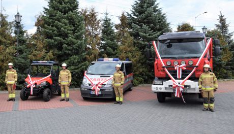 Nowe pojazdy dla OSP Jednorożec i OSP Mchowo