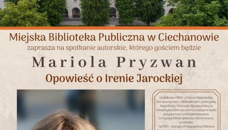 MBP w Ciechanowie. Przed nami spotkanie autorskie z muzyką w tle