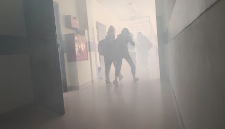 Ćwiczenia w Szkole Podstawowej w Zielonej