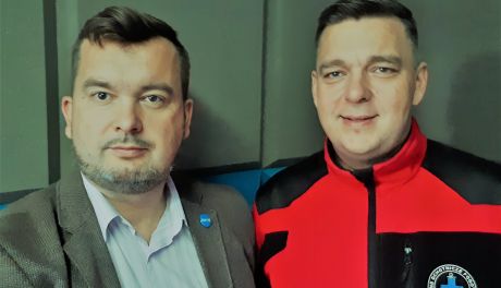 Igor WIloch, prezes Ciechanowskiego Wodnego Ochotniczego Pogotowia Ratunkowego w Radiu Rekord