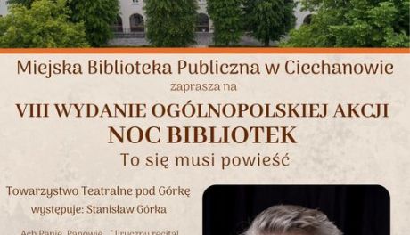 Liryczna Noc Bibliotek w Krzywej Hali