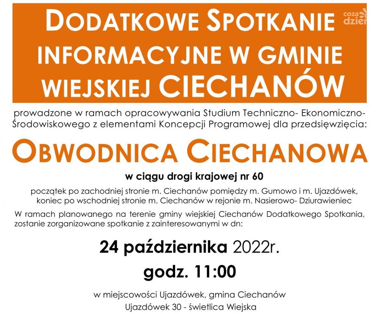 Wraca temat obwodnicy Ciechanowa