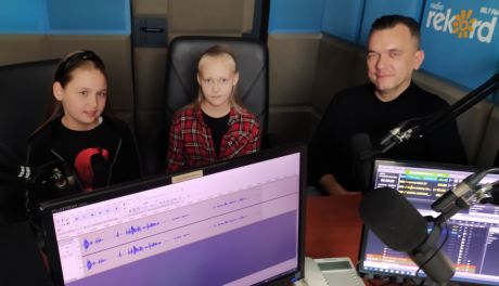 Piotr Pszczółkowski, Julia Kazula i Amelia Długoszewska z ciechanowskiej Akademii Dźwięku