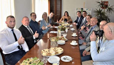 To było już trzecie "Śniadanie z Mistrzami Sportu" w Starostwie Powiatowym w Płońsku