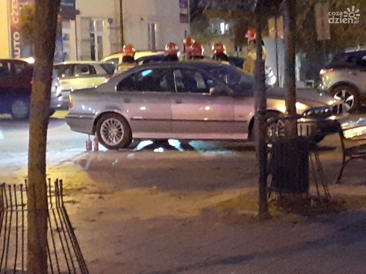 BMW w ogniu