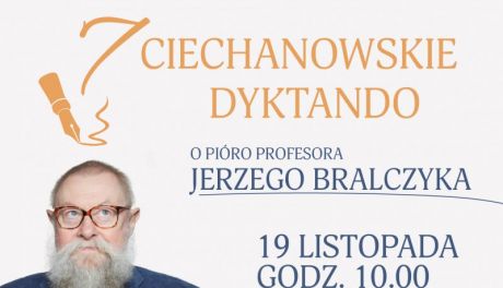 Tekst podyktuje Szymon Kołecki. Przed nami siódme Ciechanowskie Dyktando