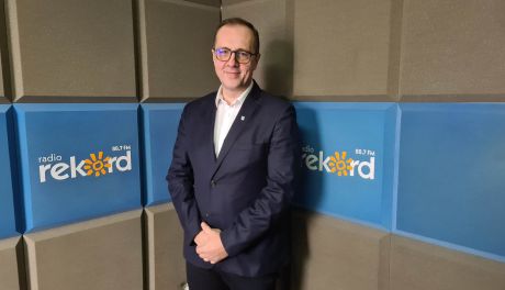 Adam Krzemiński, prezes Towarzystwa Miłośników Ziemi Ciechanowskiej gościem w Radiu Rekord