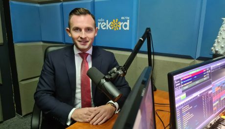 Prezydent Ciechanowa Krzysztof Kosiński gościem w programie Poranna Rozmowa Radia Rekord, 02.12.2022r.
