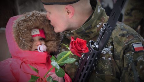 Ostatnia przysięga wojskowa terytorialsów
mazowieckiej „piątki”