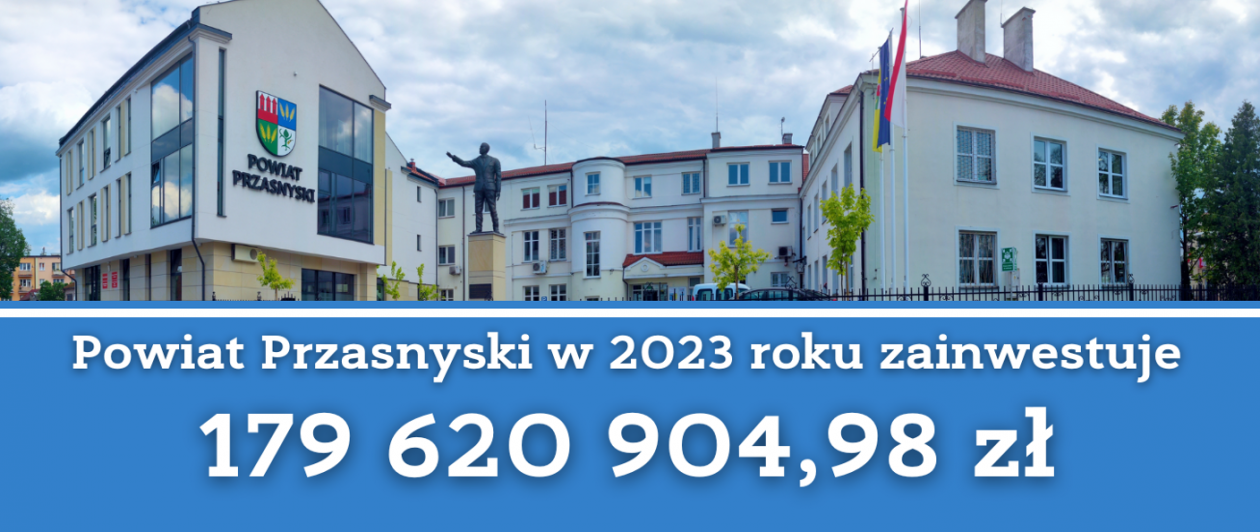 Prawie 180 mln. na inwestycje