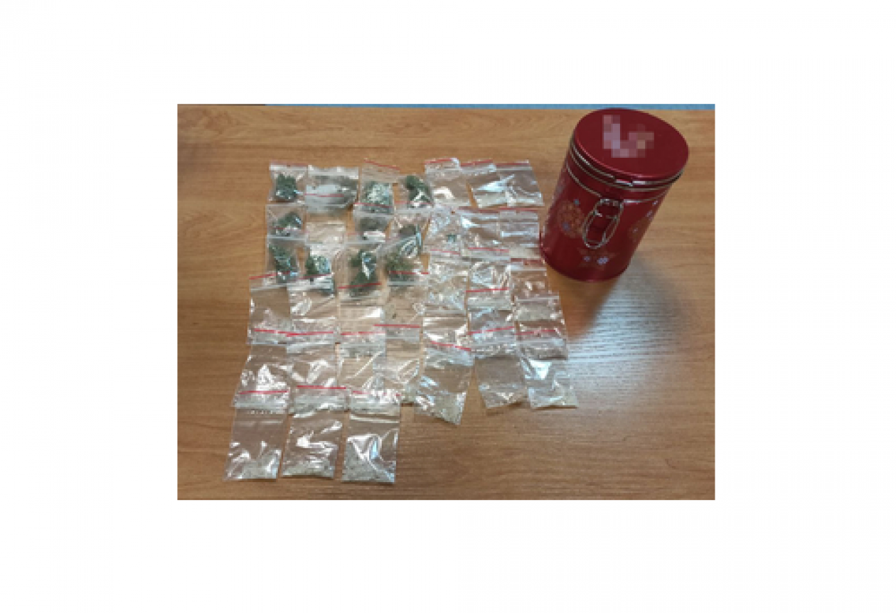 Marihuana i mefedron u płońszczanina
