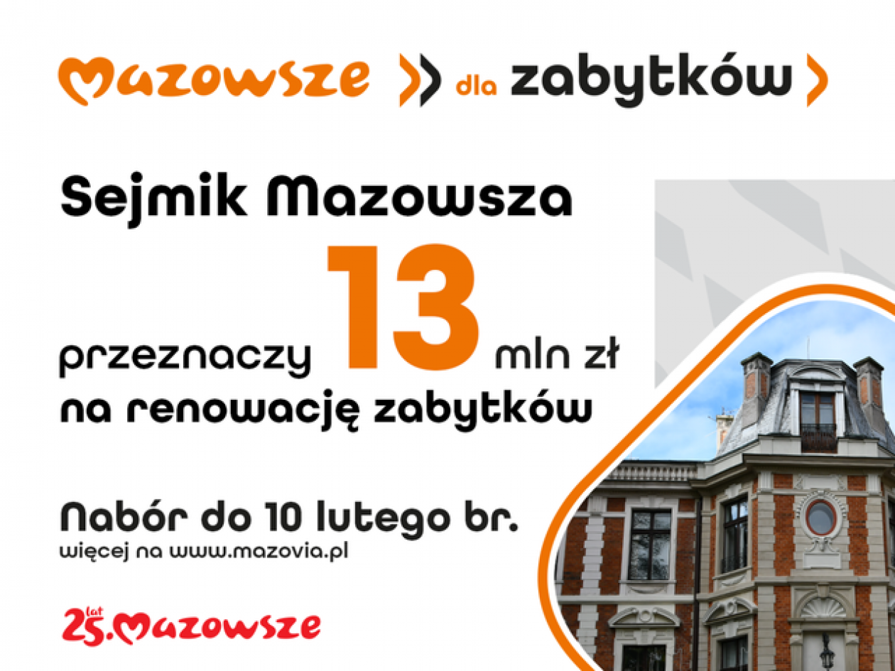 Miliony na ratowanie zabytków