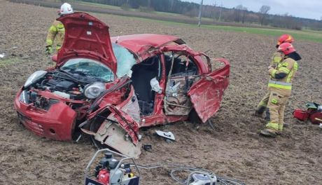 Tragiczny wypadek w Ościsłowie. Młody mężczyzna zginął na miejscu