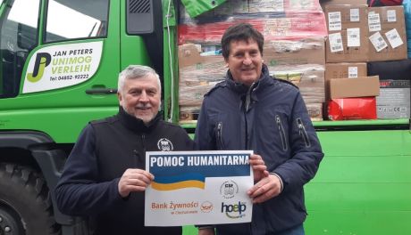 Z Niemiec przez Ciechanów na Ukrainę. Kolejne dary przyjechały zza zachodniej granicy