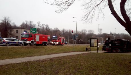 Pożar w zabytkowej ciuchci