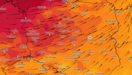 Cyklon zbliża się do Mazowsza. Wiatr w porywach do 100 km/h