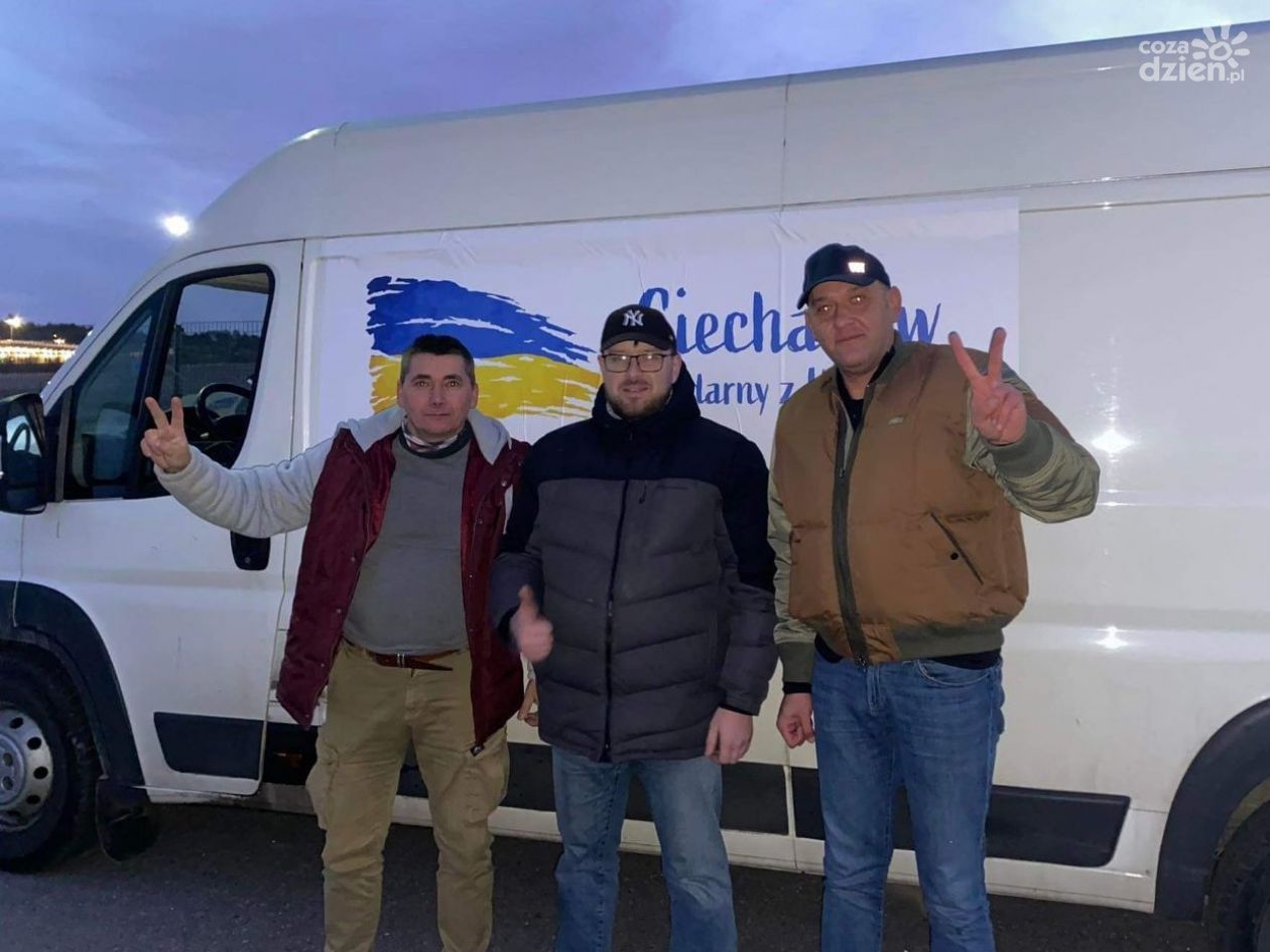 Ciechanów od razu ruszył z pomocą