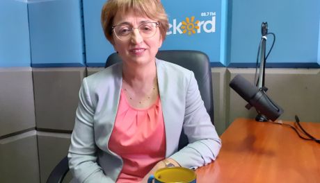 Anna Żebrowska - kierownik ciechanowskiej delegatury Mazowieckiego Urzędu Wojewódzkiego w Radiu Rekord