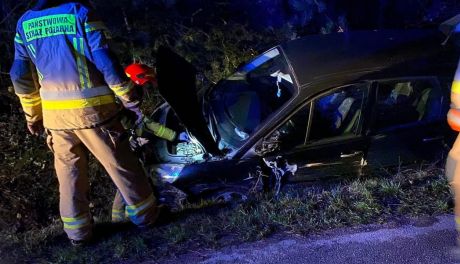 Groźny wypadek pod Ciechanowem. 1 osoba została ranna