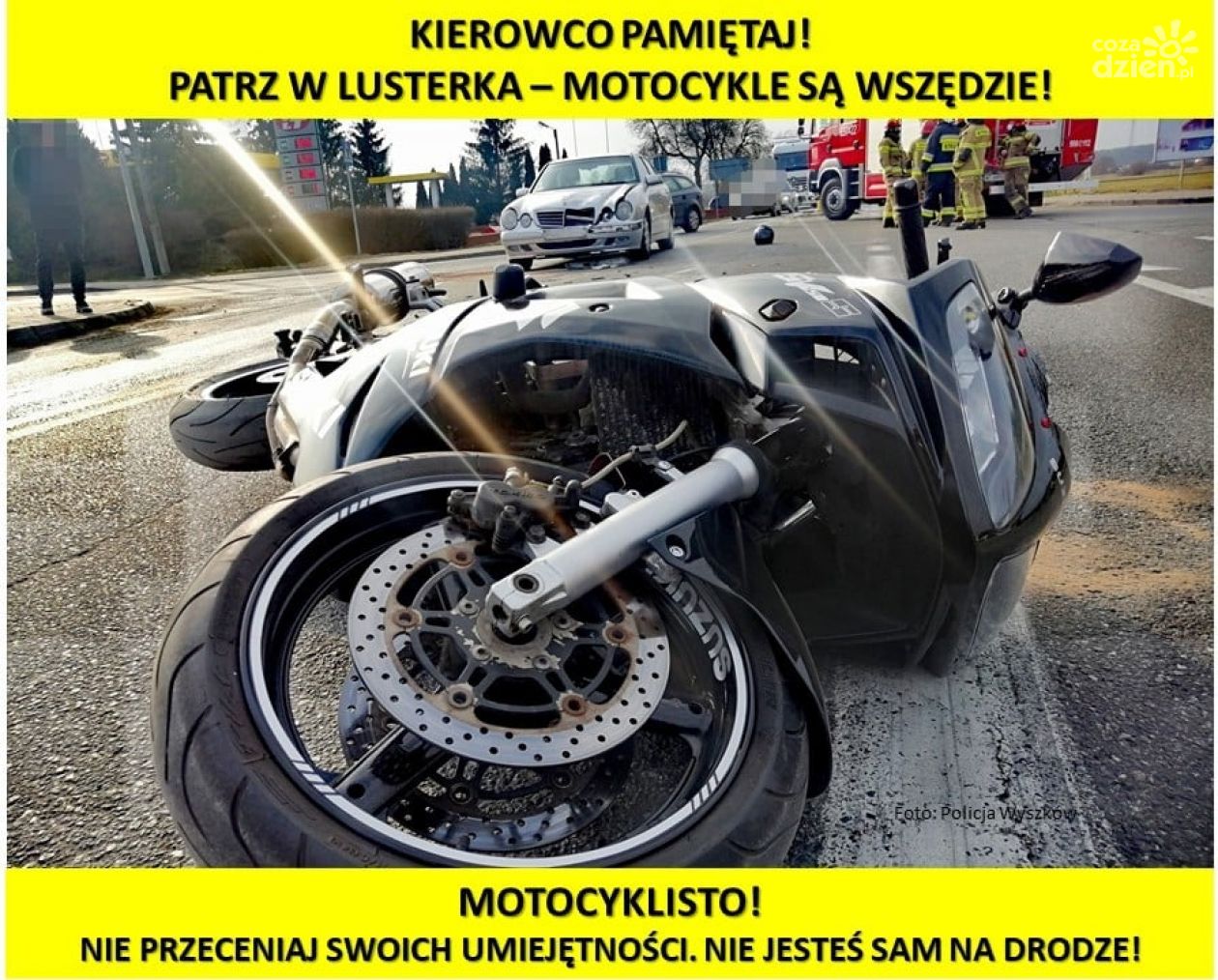 Nie zapominajmy o kierowcach jednośladów