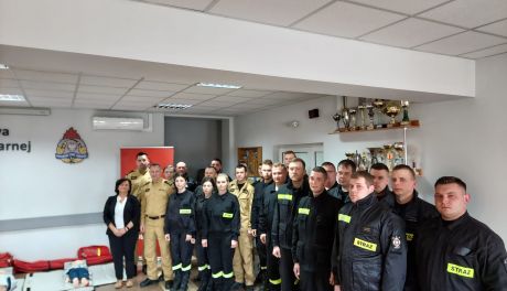 Mława. Kurs pierwszej pomocy dla druhów OSP