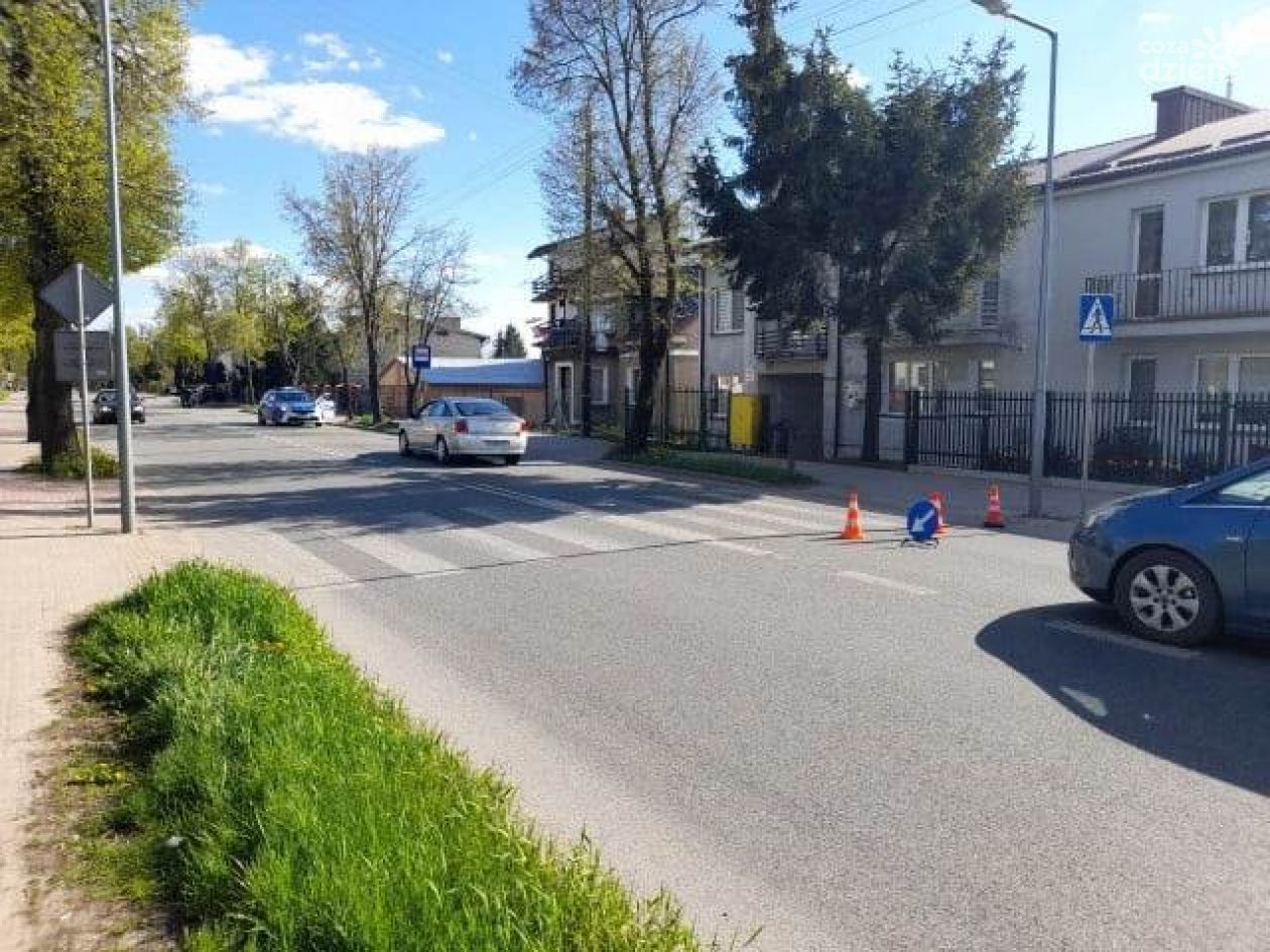 Potrącenie na Płońskiej