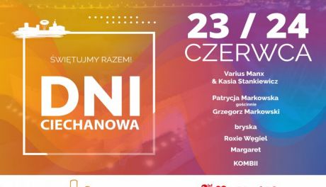Dni Ciechanowa - 7 koncertów, nagrody dla uczniów i smakołyki
